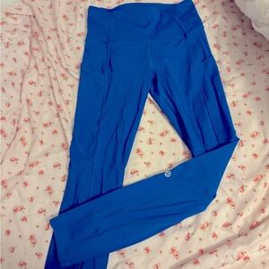blue lulu leggings